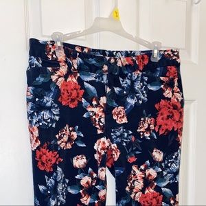 Floral Capris